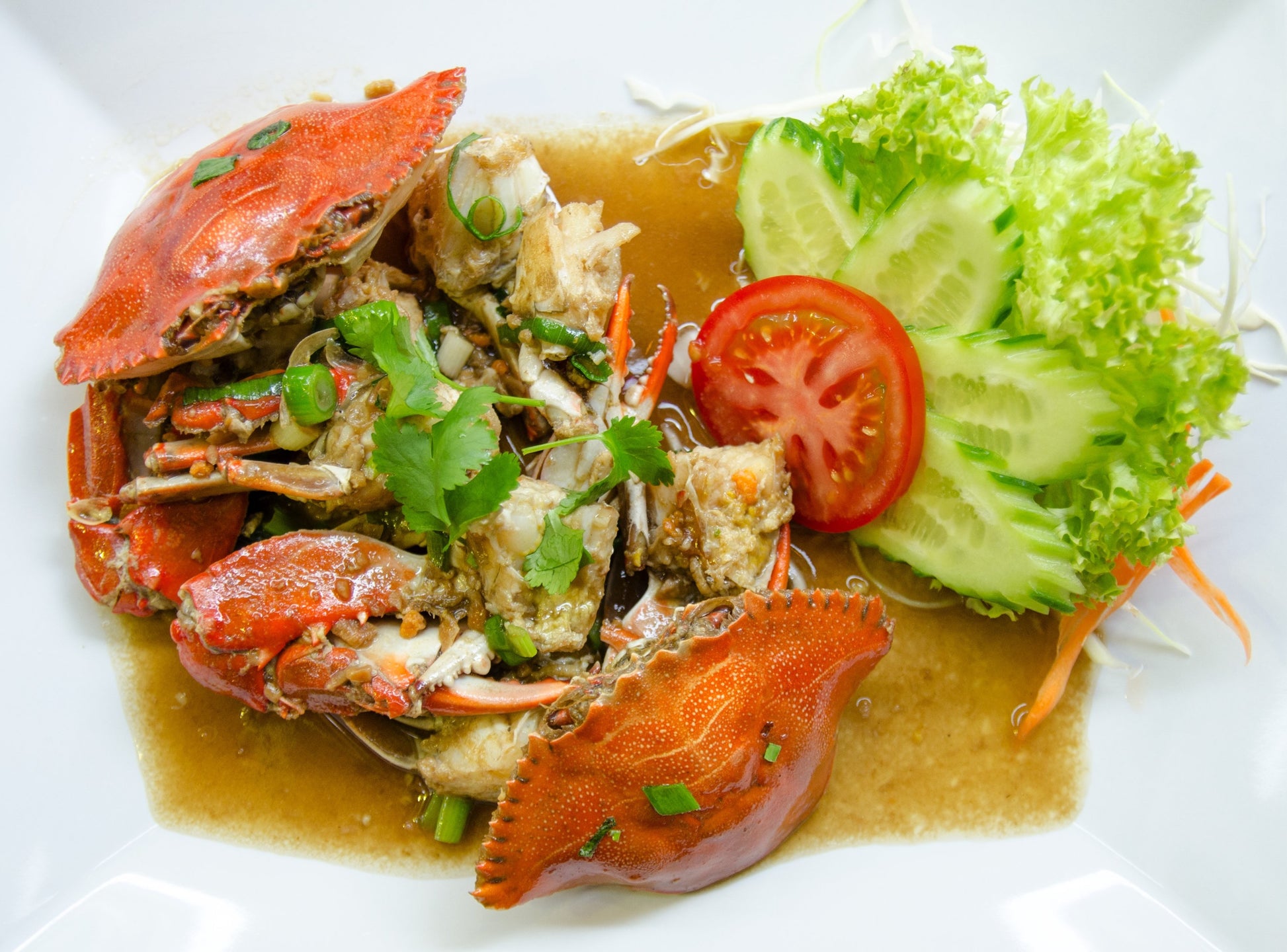 stir fried pepper crab